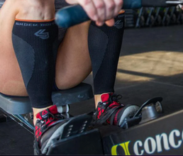 Men's Shock Doctor 725 SVR Recovery Compression Calf Sleeves 
