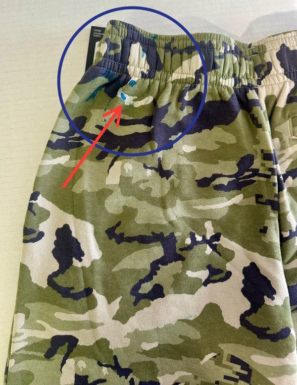 Men's Under Armour Project Rock Camo Fleece Veterans Day Joggers