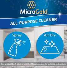MicroGold All-Purpose Cleaner Spray Bleach-Free 24 fl. oz., 6 Pack