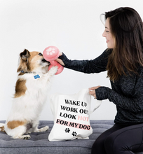Pearhead Dumbbell Dog Toy and Tote Bag Set, Pet Owner Gift Set

